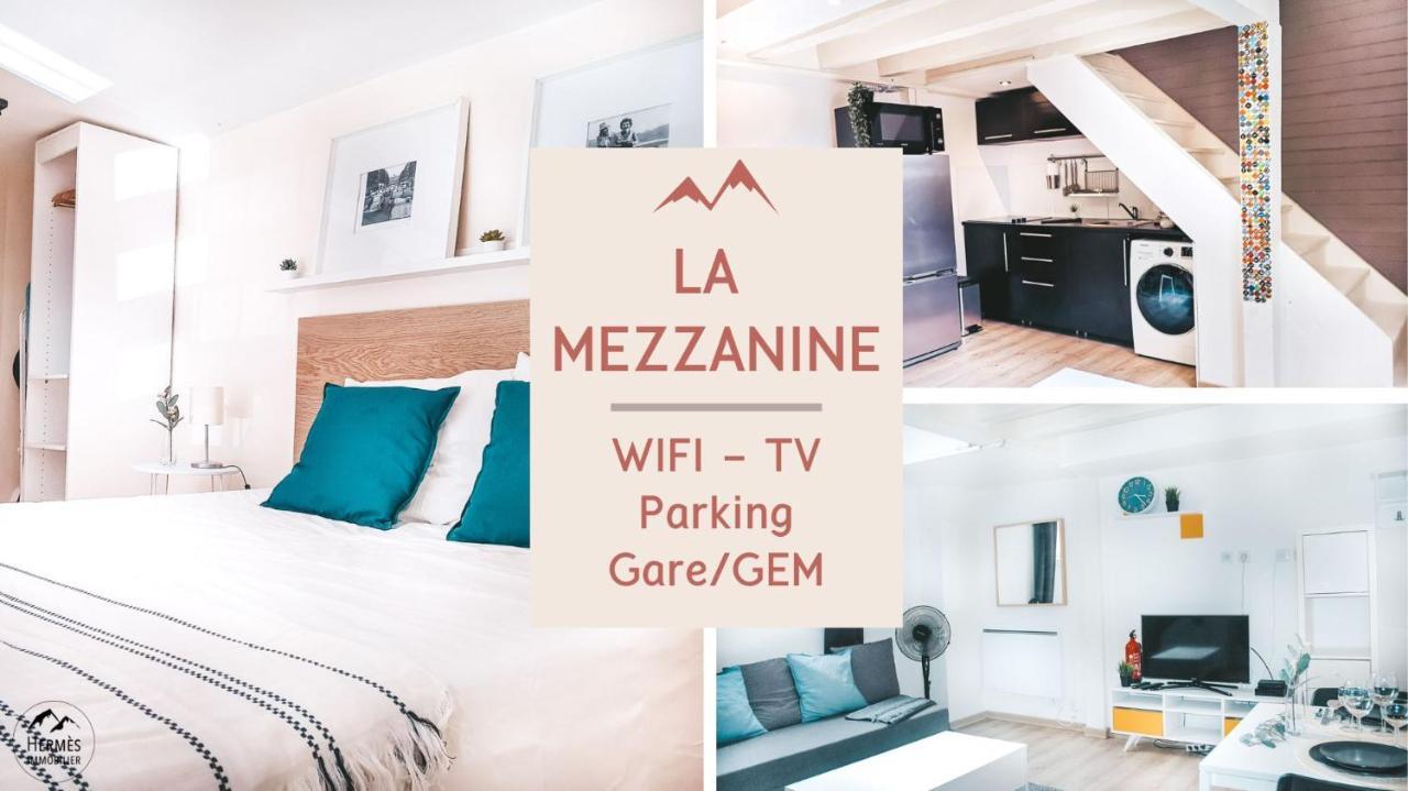 La Mezzanine - Grenoble Centre Gare - Appartement Et Parking Luaran gambar